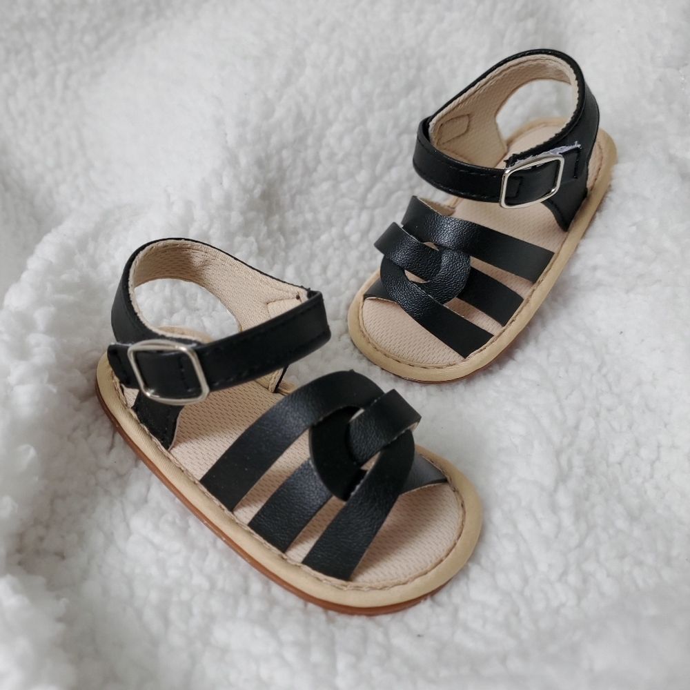 Baby Girl Sandals size 2, 6-12m